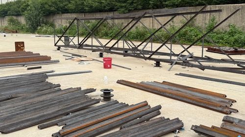 Angle Steel Tower Trial Assembly Area 2